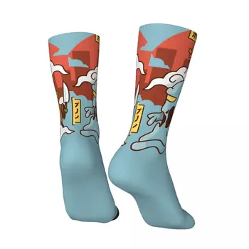 Vtipné Blázon Ponožky pre Mužov Nepriateľov Hip Hop Harajuku Final Fantasy XIV Hry Šťastný Kvality Vzor Vytlačené Chlapci Posádky Ponožky Obrázok 2